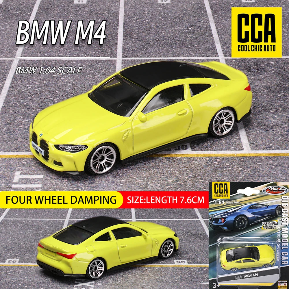 CCA MSZ 1:64 Volkswagen Audi Exquisite hanging model classic car static car model alloy die-casting car model collection toy