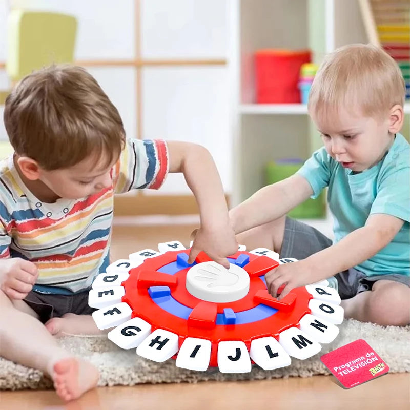 Spanish Basta Game Fast-paced Family Gathering Letter Toys For Adults Children Letters Learning Lengua española Juegos De Mesas