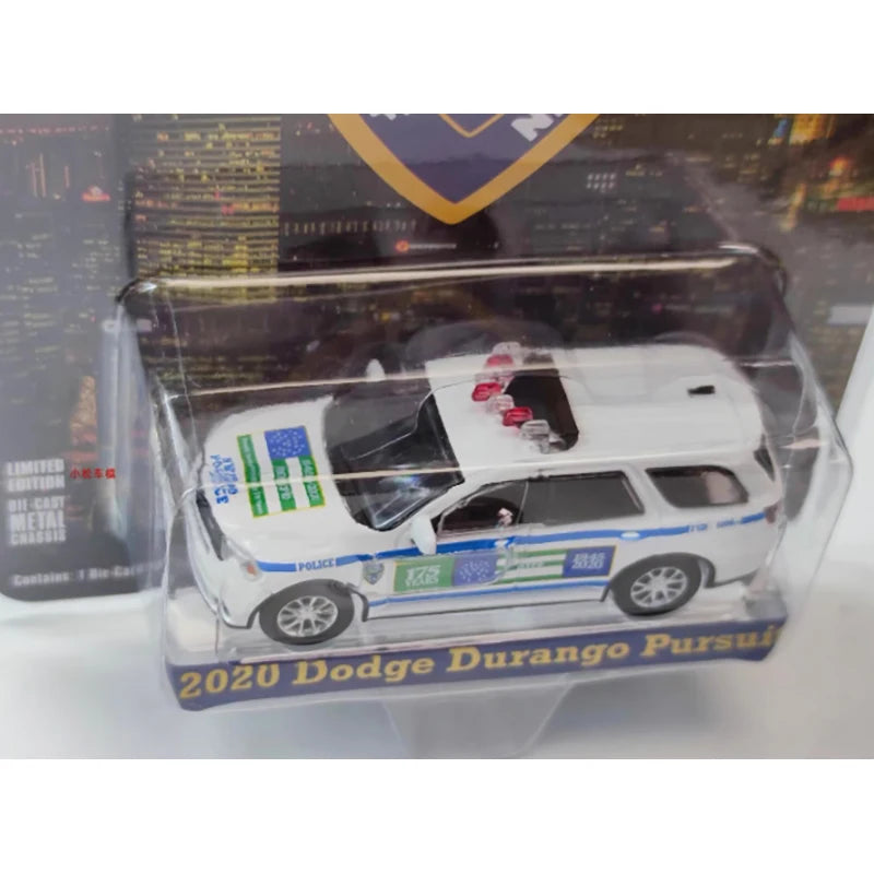 GreenLight Diecast 1:64 Scale 2018 Dodge Durango/2020 Durango Pursuit Car Alloy Car Model Classic Collection Display Toys