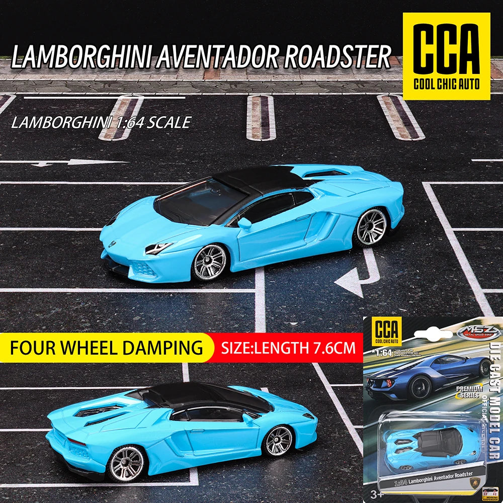 CCA MSZ 1:64 Volkswagen Audi Exquisite hanging model classic car static car model alloy die-casting car model collection toy