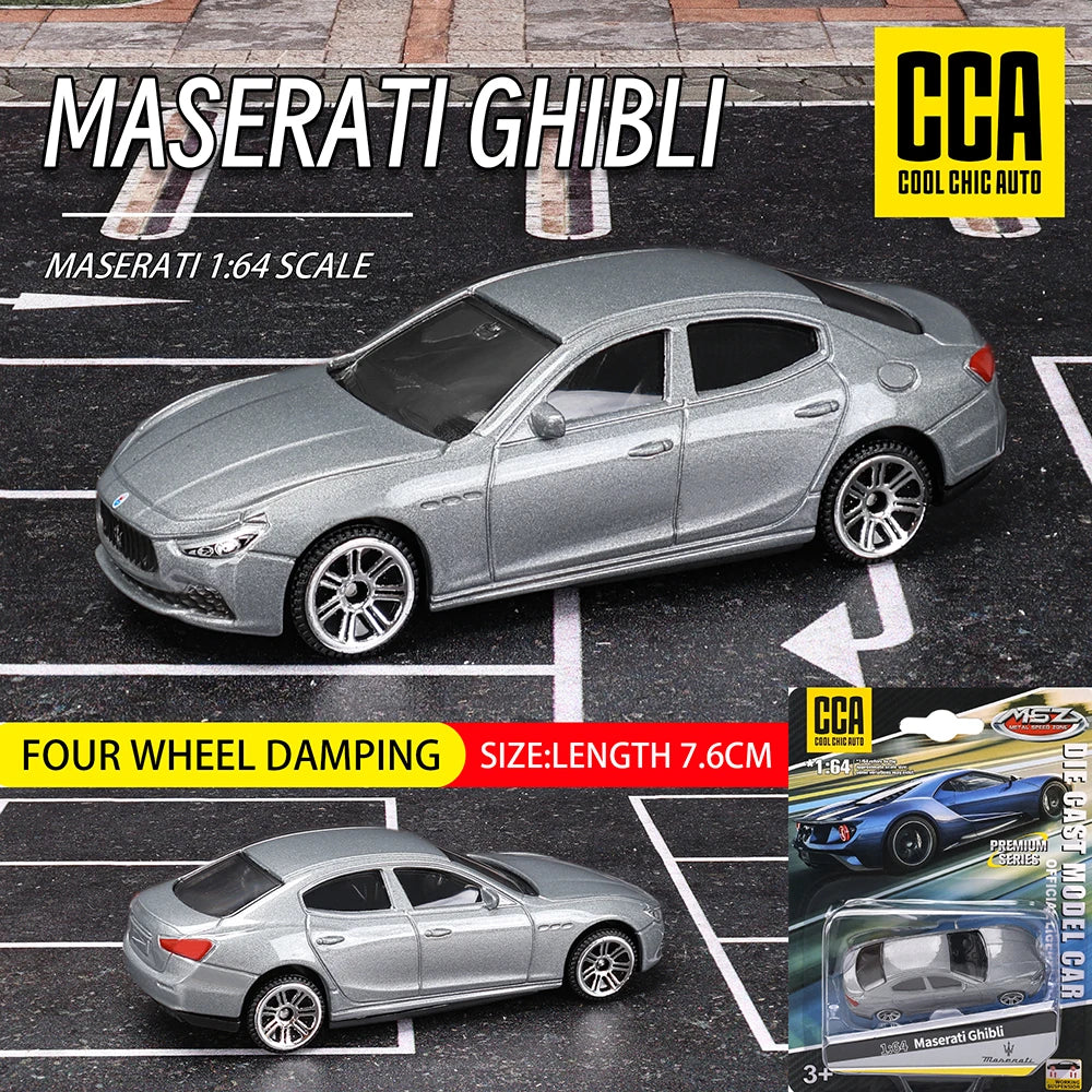 CCA MSZ 1:64 Volkswagen Audi Exquisite hanging model classic car static car model alloy die-casting car model collection toy