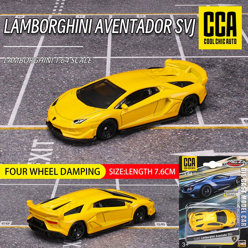 CCA MSZ 1:64 Volkswagen Audi Exquisite hanging model classic car static car model alloy die-casting car model collection toy