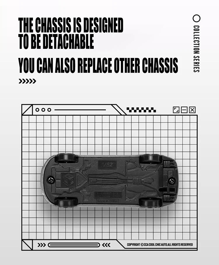 CCA MSZ 1:64 Volkswagen Audi Exquisite hanging model classic car static car model alloy die-casting car model collection toy