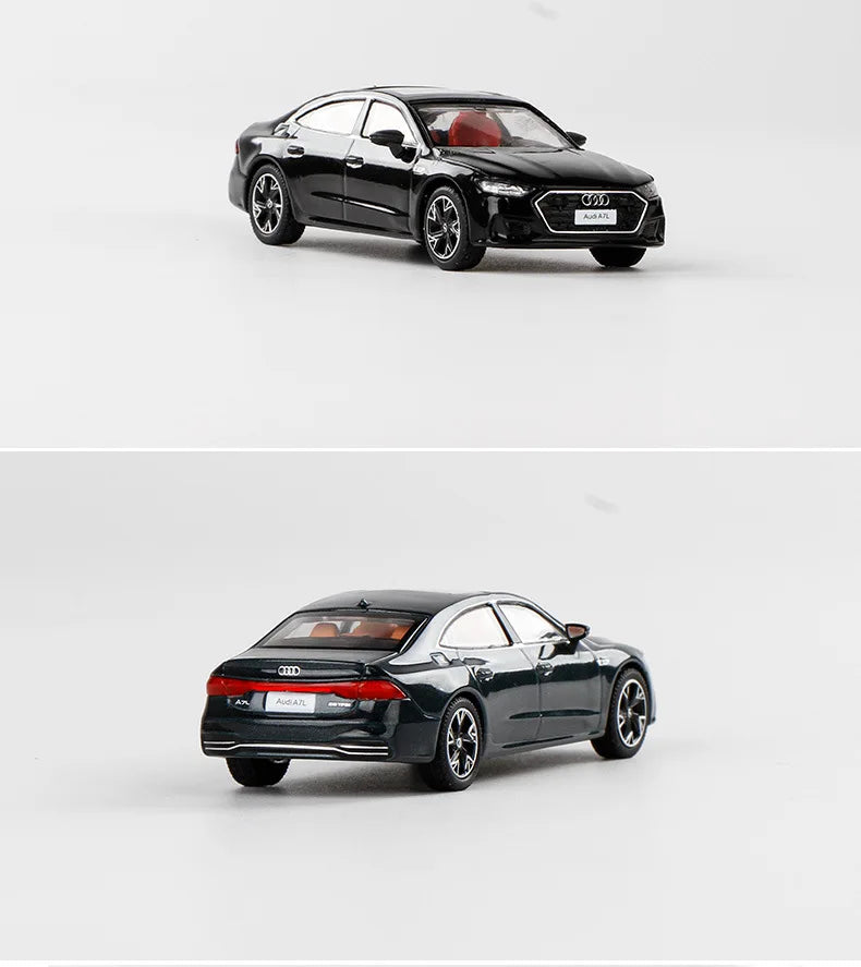 JKM 1:64 AUDI A7 2022 Alloy Car Diecasts & Toy Vehicles Car Model Miniature Scale Model Car For Children
