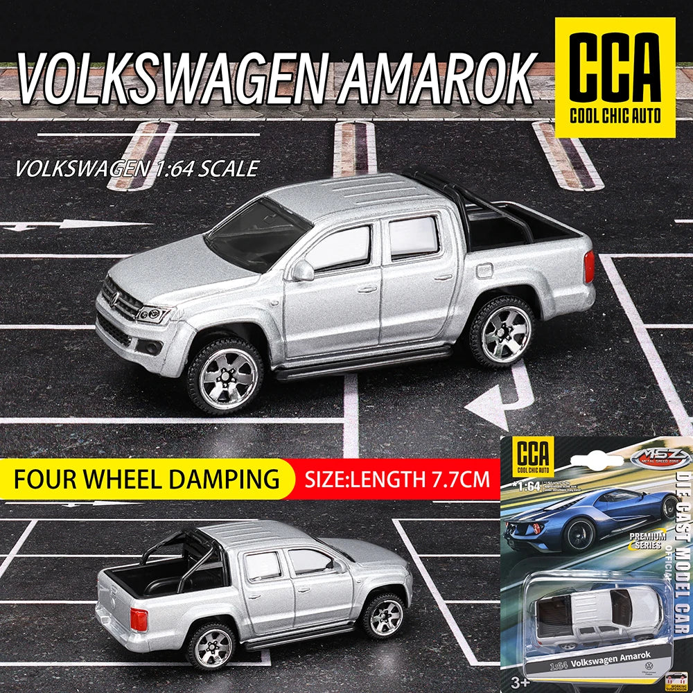 CCA MSZ 1:64 Volkswagen Audi Exquisite hanging model classic car static car model alloy die-casting car model collection toy