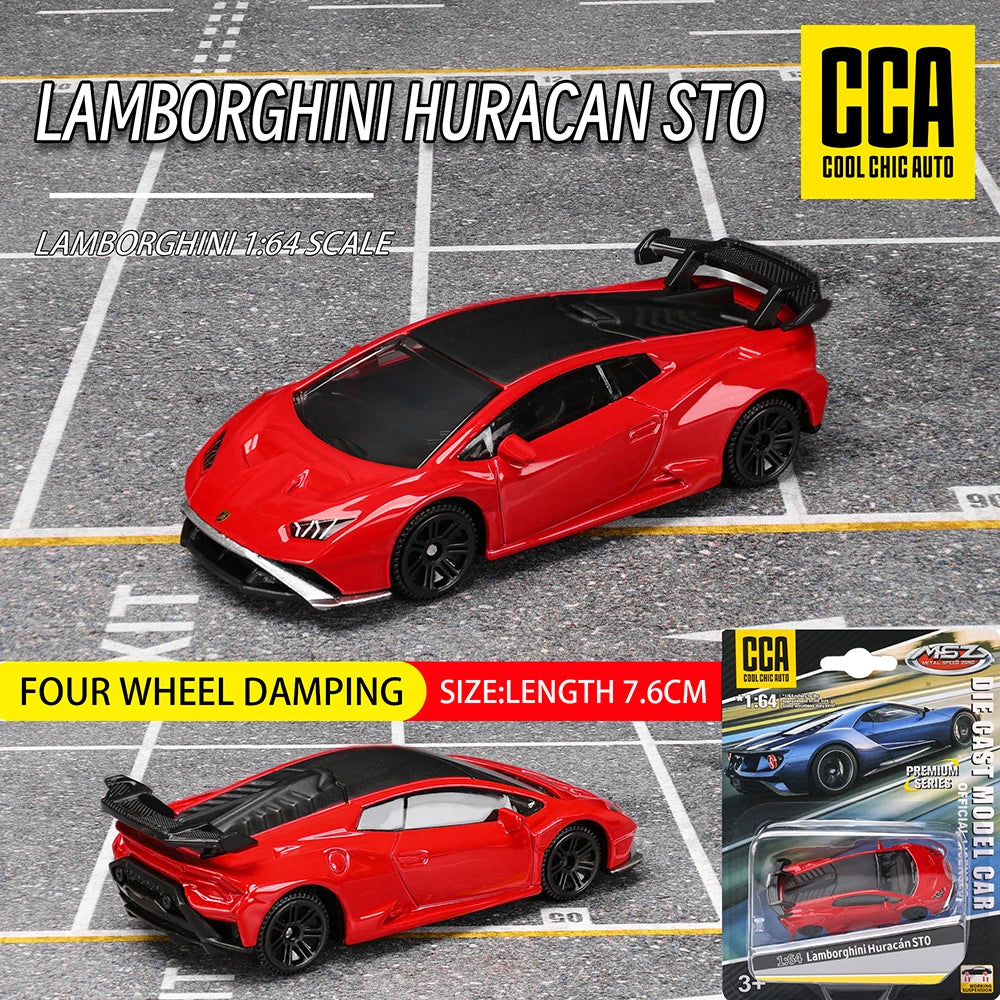 CCA MSZ 1:64 Volkswagen Audi Exquisite hanging model classic car static car model alloy die-casting car model collection toy