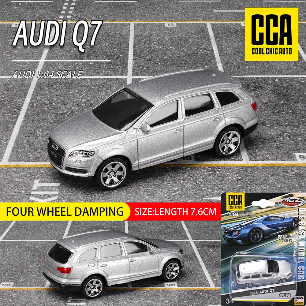 CCA MSZ 1:64 Volkswagen Audi Exquisite hanging model classic car static car model alloy die-casting car model collection toy