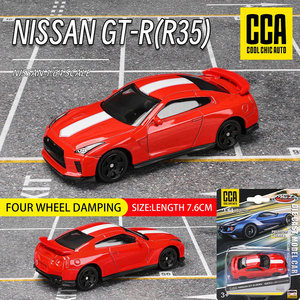 CCA MSZ 1:64 Volkswagen Audi Exquisite hanging model classic car static car model alloy die-casting car model collection toy