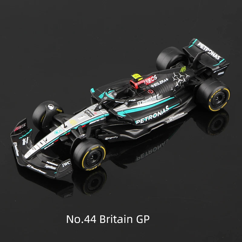 Bburago 1:43 2024 F1 Model MCL38 W15 SF24 RB20 A524 Alloy Miniature Diecast Formula Racing Car Toy