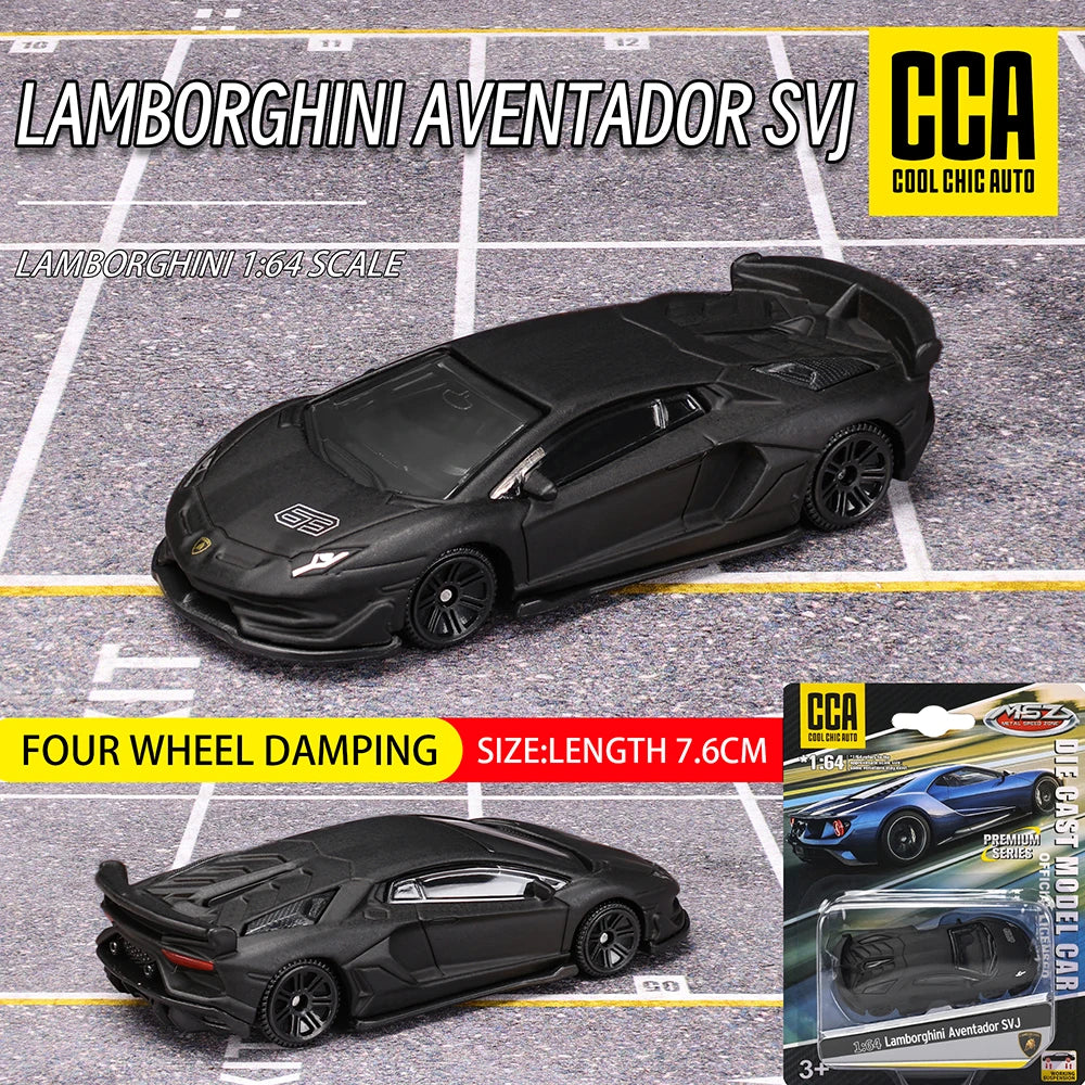 CCA MSZ 1:64 Volkswagen Audi Exquisite hanging model classic car static car model alloy die-casting car model collection toy