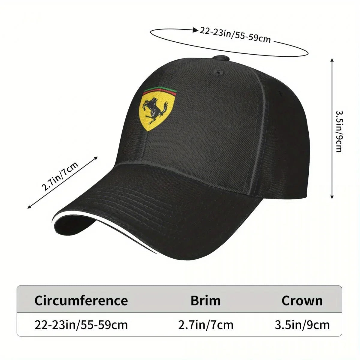 Scuderia Corleone Baseball Cap Custom Cap Brand Man cap hiking hat Snapback for Men Women's