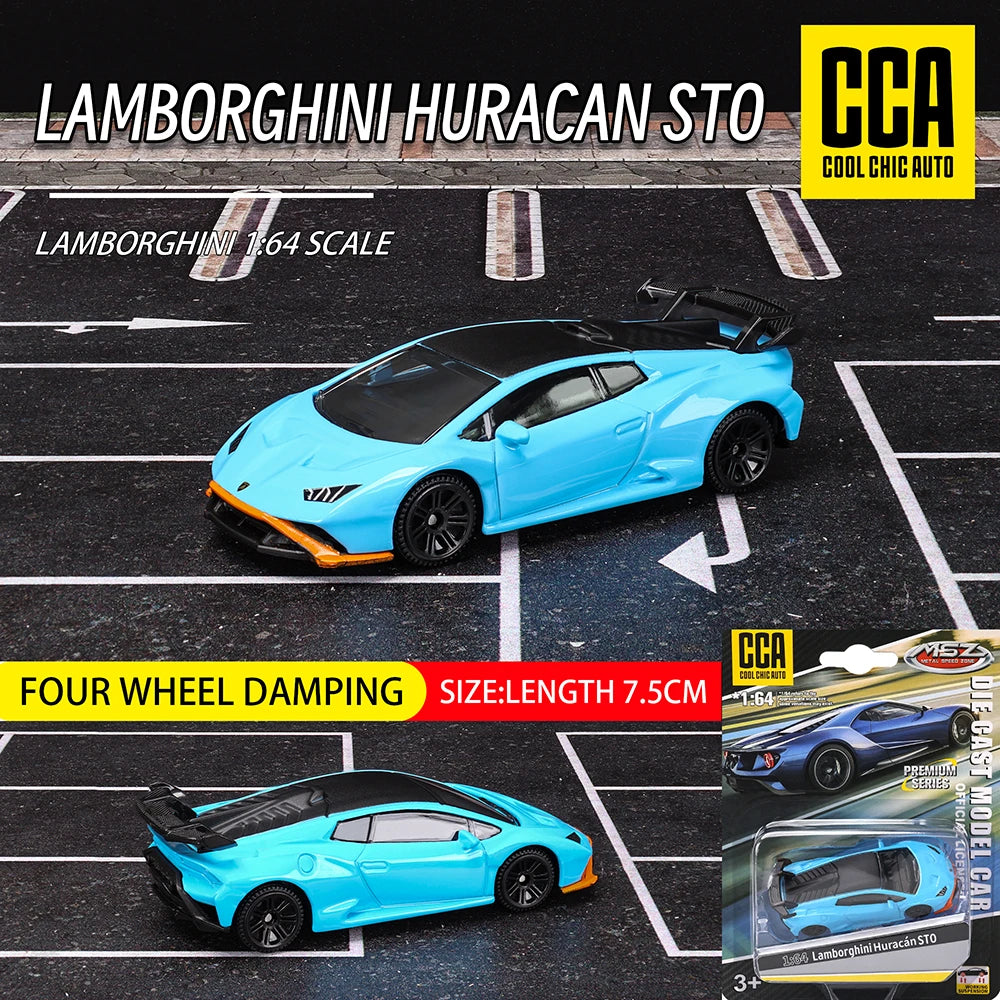 CCA MSZ 1:64 Volkswagen Audi Exquisite hanging model classic car static car model alloy die-casting car model collection toy