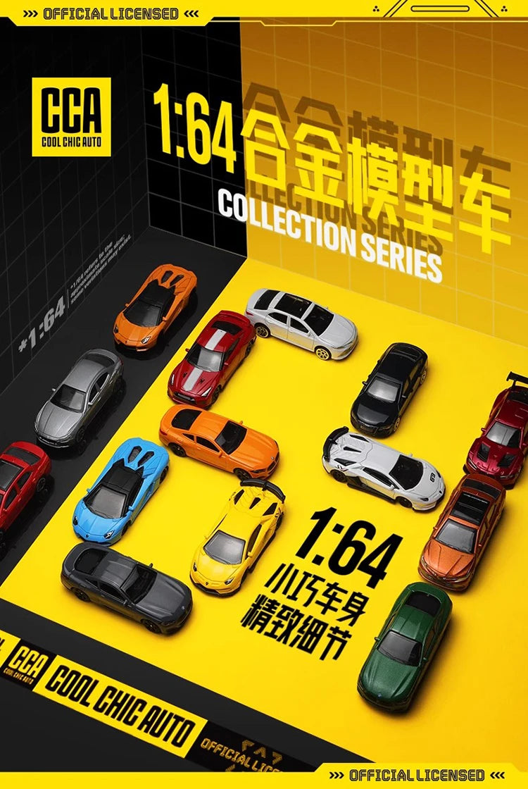 CCA MSZ 1:64 Volkswagen Audi Exquisite hanging model classic car static car model alloy die-casting car model collection toy