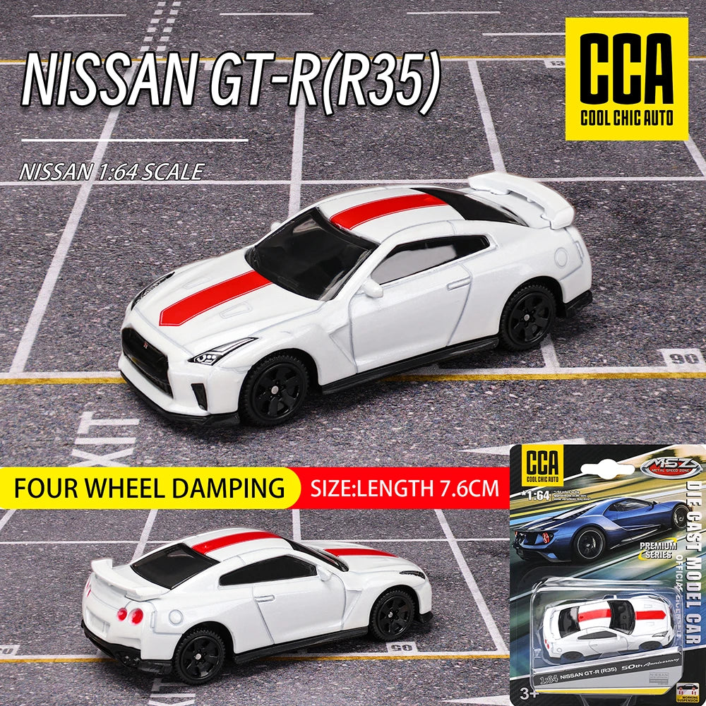 CCA MSZ 1:64 Volkswagen Audi Exquisite hanging model classic car static car model alloy die-casting car model collection toy