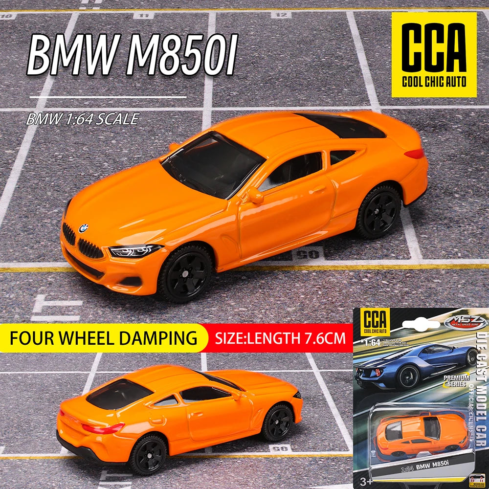 CCA MSZ 1:64 Volkswagen Audi Exquisite hanging model classic car static car model alloy die-casting car model collection toy