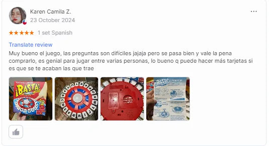 Spanish Basta Game Fast-paced Family Gathering Letter Toys For Adults Children Letters Learning Lengua española Juegos De Mesas