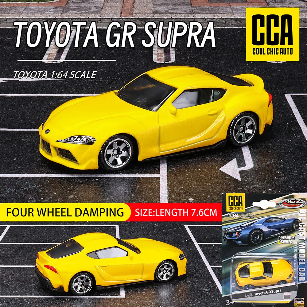 CCA MSZ 1:64 Volkswagen Audi Exquisite hanging model classic car static car model alloy die-casting car model collection toy