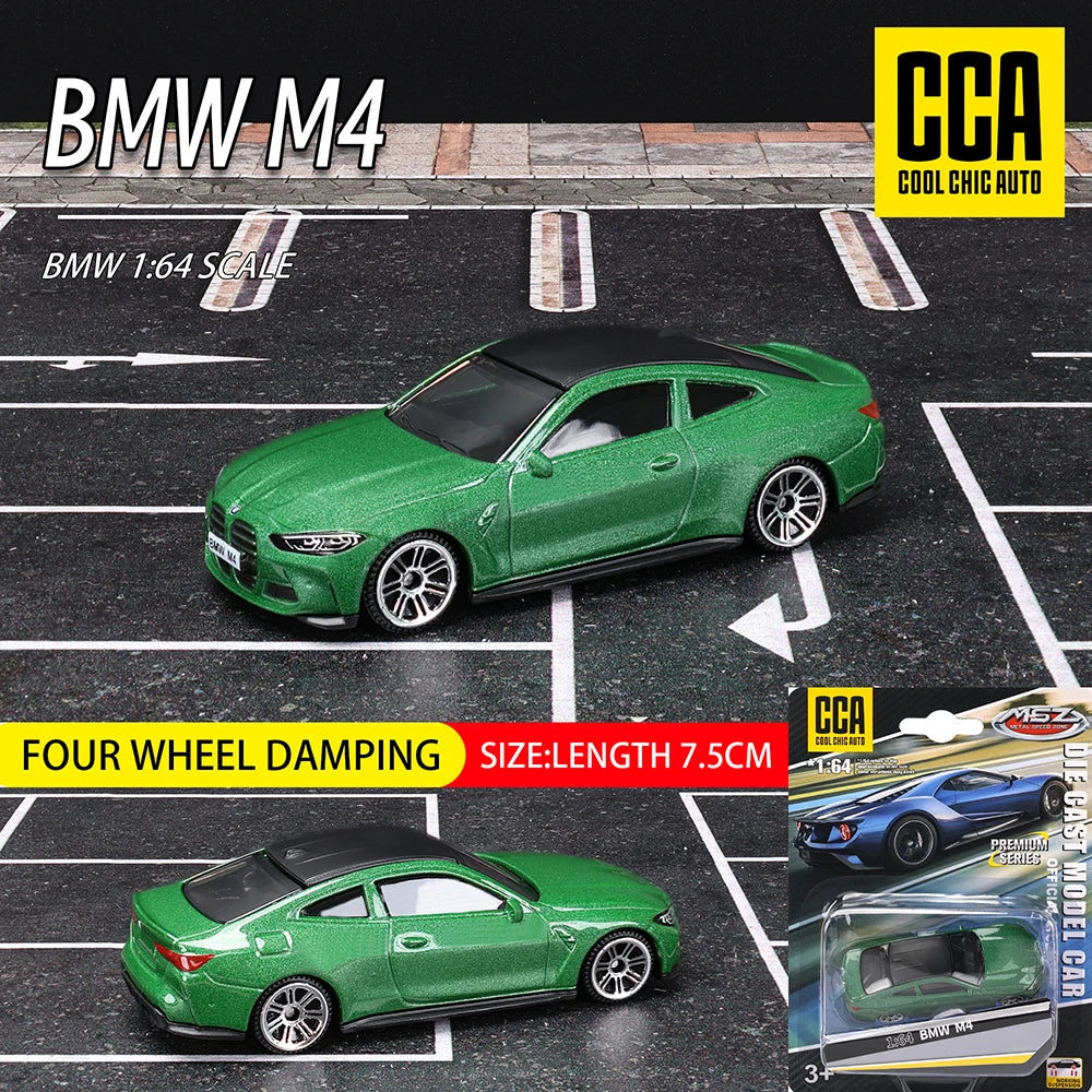 CCA MSZ 1:64 Volkswagen Audi Exquisite hanging model classic car static car model alloy die-casting car model collection toy
