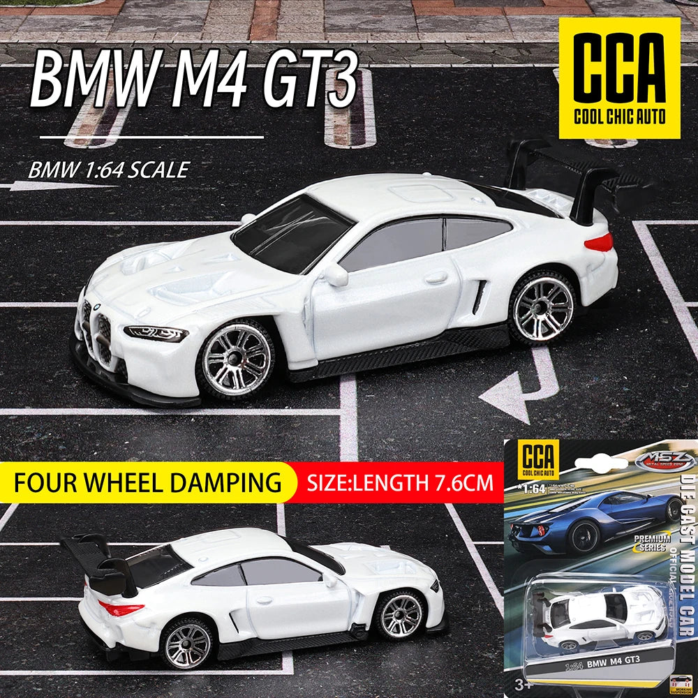 CCA MSZ 1:64 Volkswagen Audi Exquisite hanging model classic car static car model alloy die-casting car model collection toy