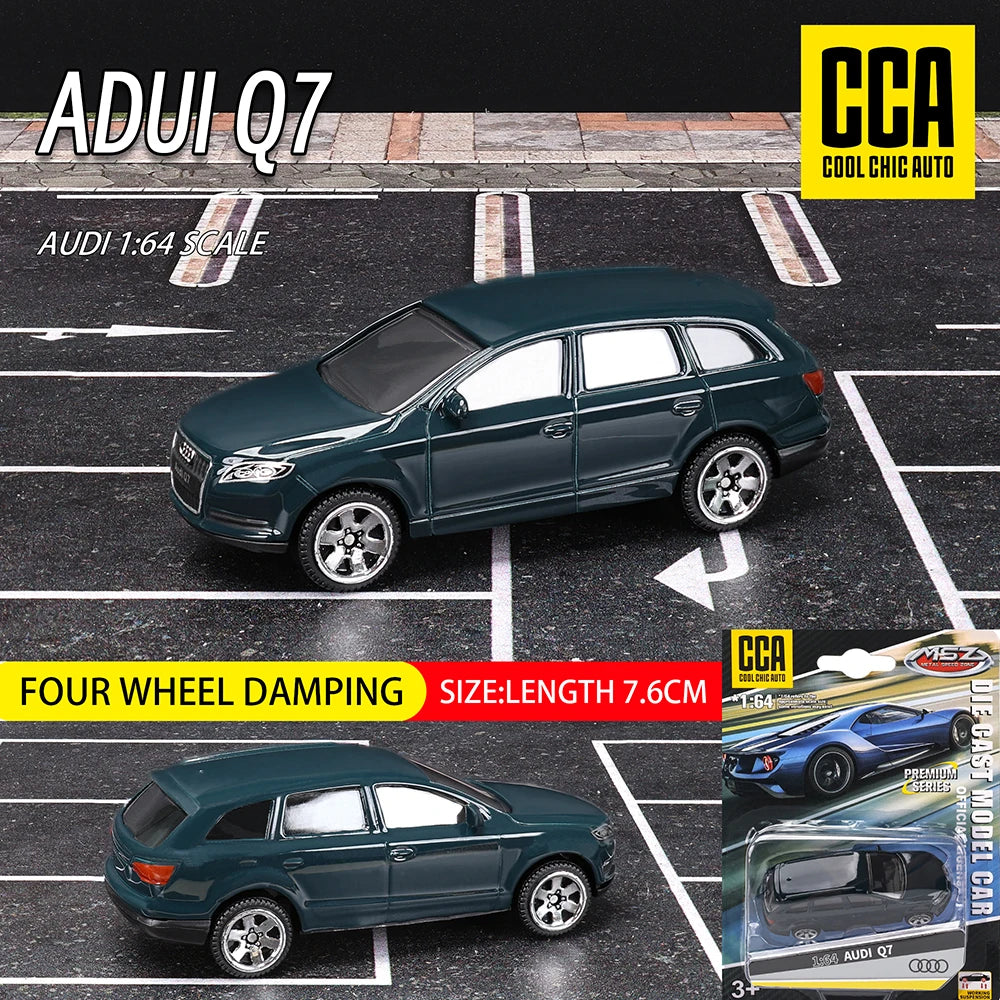 CCA MSZ 1:64 Volkswagen Audi Exquisite hanging model classic car static car model alloy die-casting car model collection toy