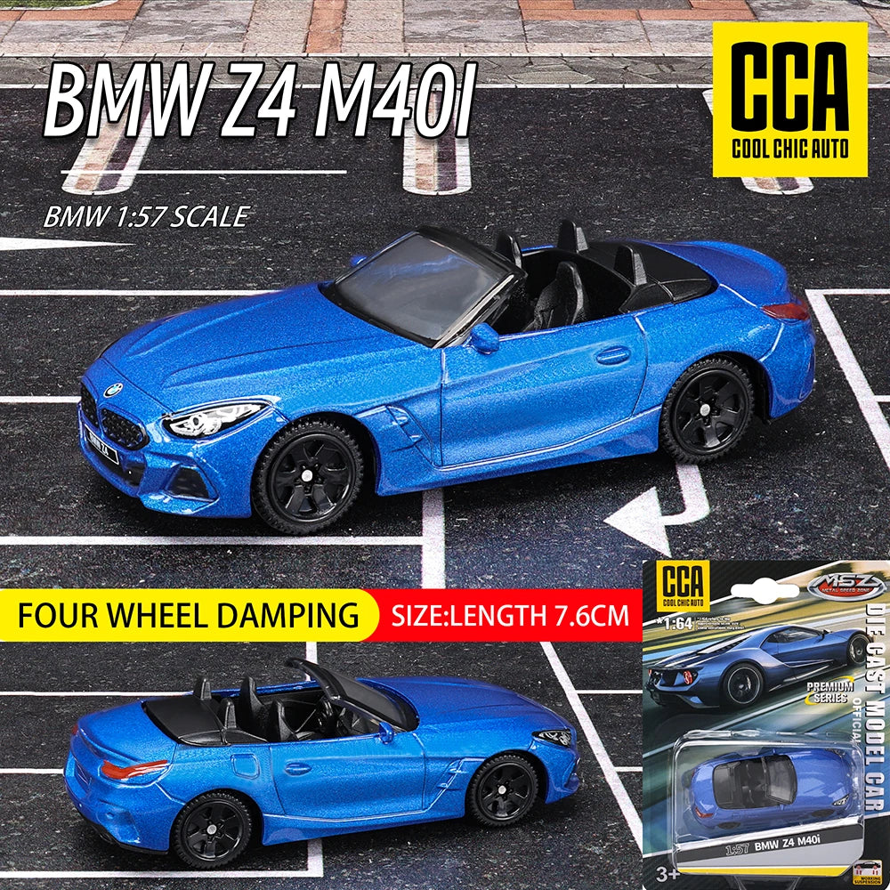CCA MSZ 1:64 Volkswagen Audi Exquisite hanging model classic car static car model alloy die-casting car model collection toy