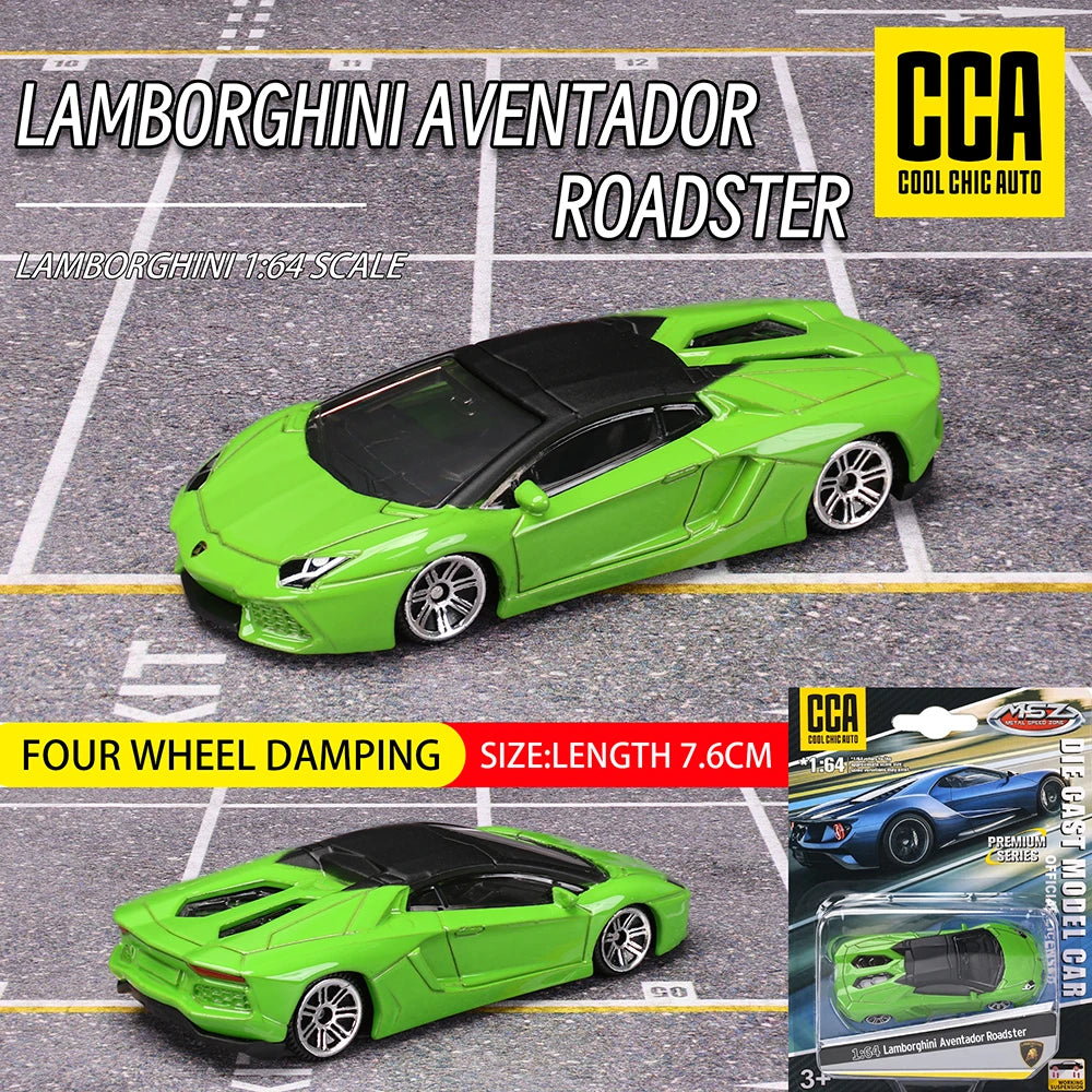 CCA MSZ 1:64 Volkswagen Audi Exquisite hanging model classic car static car model alloy die-casting car model collection toy