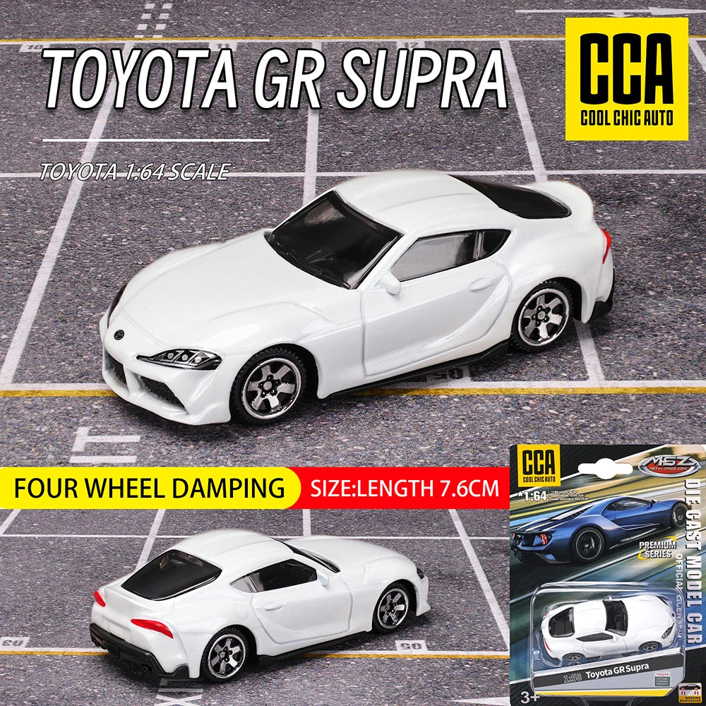 CCA MSZ 1:64 Volkswagen Audi Exquisite hanging model classic car static car model alloy die-casting car model collection toy