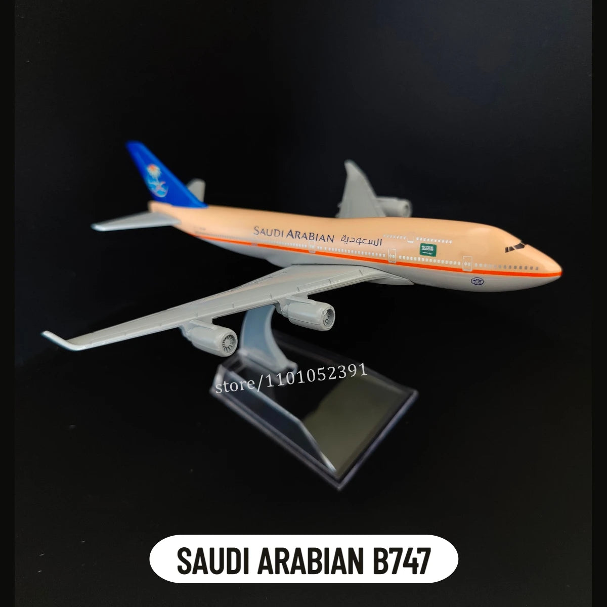 Escala 1:400 réplica de avión de Metal Delta B747 avión Boeing Airbus modelo de aviación Diecast arte en miniatura juguetes para niños