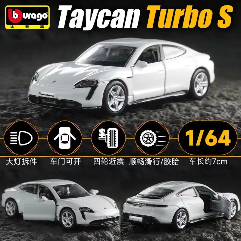 Bburago 1:64 Bugatti Bolide Flying Fire Meteor Alloy Die Cast Car Model Collection Supercar Toys Birthday Gift