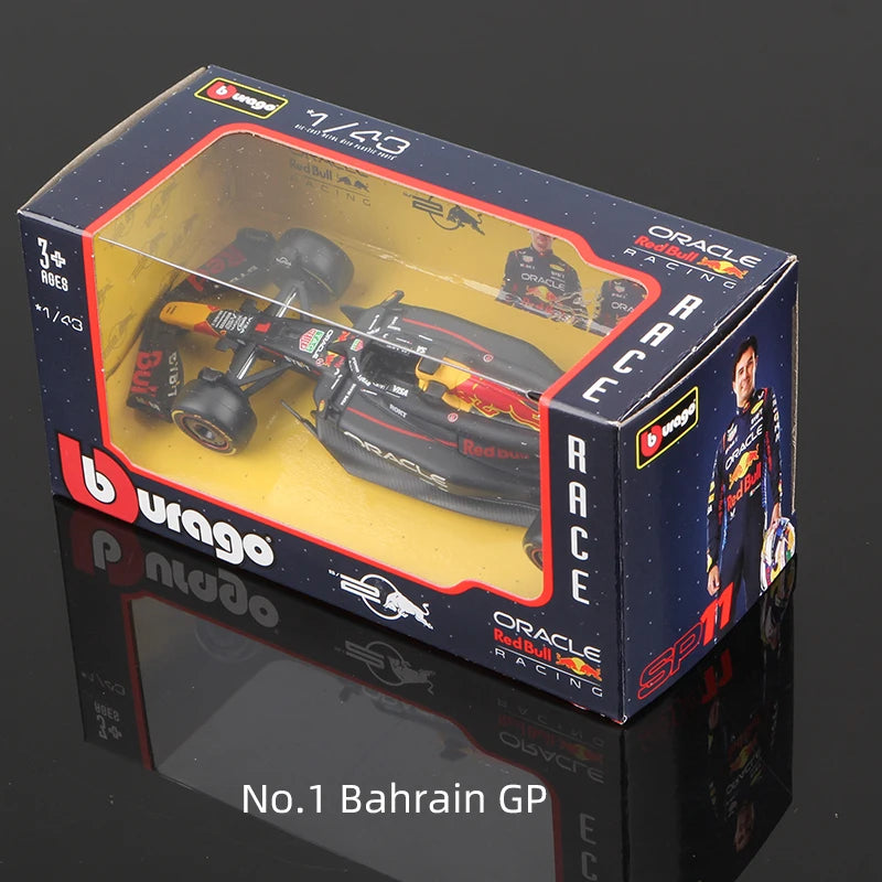 Bburago 1:43 2024 F1 Model MCL38 W15 SF24 RB20 A524 Alloy Miniature Diecast Formula Racing Car Toy