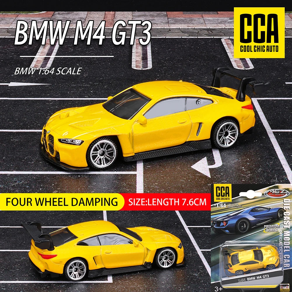 CCA MSZ 1:64 Volkswagen Audi Exquisite hanging model classic car static car model alloy die-casting car model collection toy