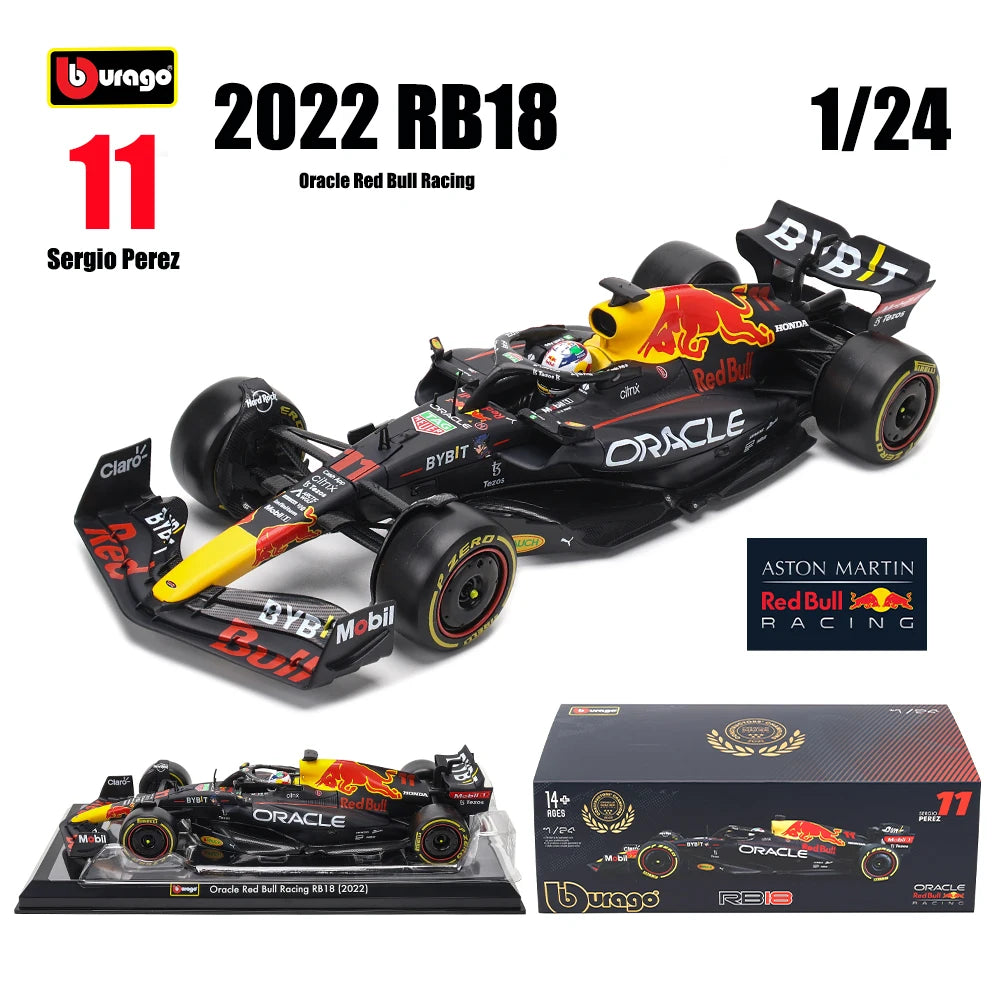 Bburago 1:24 2024 McLaren F1 4 # Lando Norris 81 # Oscar Piastri Die Casting modelo de precisión colección de modelos de coches
