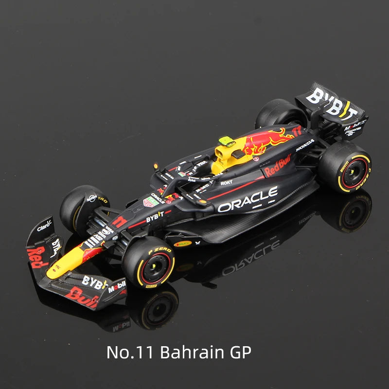 Bburago 1:43 2024 F1 Model MCL38 W15 SF24 RB20 A524 Alloy Miniature Diecast Formula Racing Car Toy