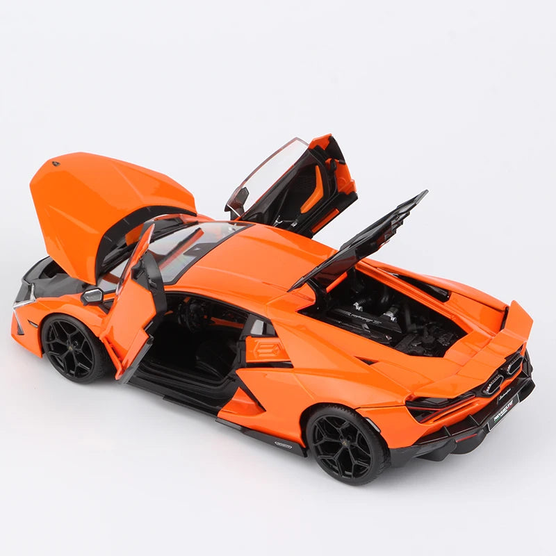 Maisto 1:18 Lamborghini Revuelto Car Model Hybrid SuperCar Die Cast Vehicles Toys Diecast Voiture Gift Collection