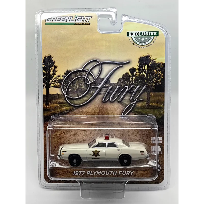 Diecast GreenLight 1/64 escala coche de policía vehículo de comando de bomberos serie Ford Dodge Chevrolet coche de aleación modelo coleccionable juguete para regalo