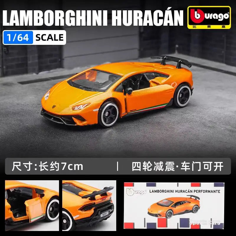 Bburago 1:64 Bugatti Bolide Flying Fire Meteor Alloy Die Cast Car Model Collection Supercar Toys Birthday Gift