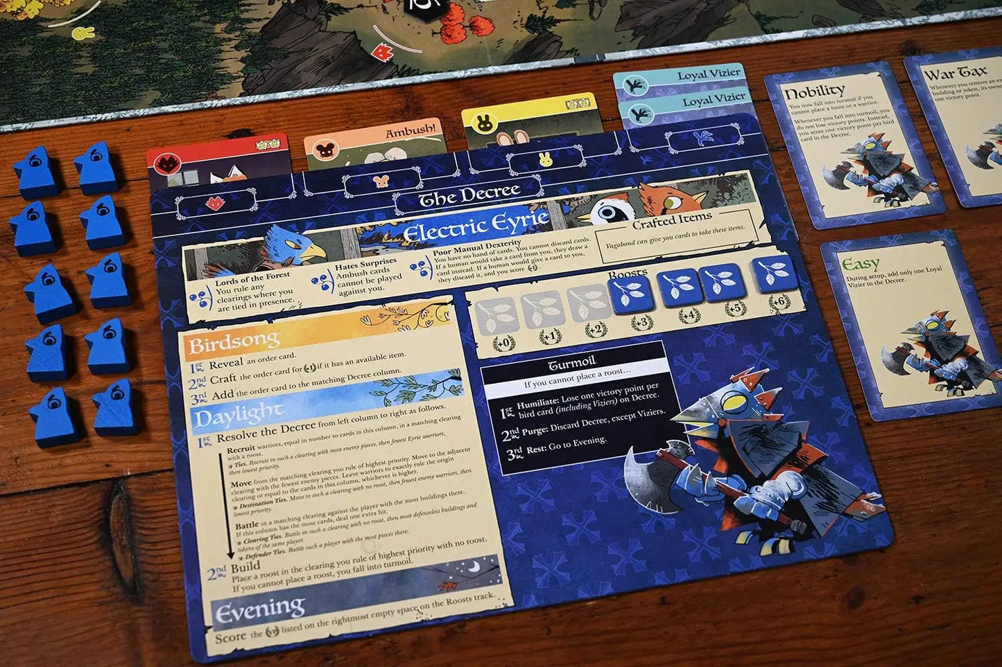 Juegos de Leder Juegos de cartas de raíz The Riverfolk Juegos de mesa de expansión Juegos de desarrollo intelectual Juegos de fiesta familiar para padres e hijos