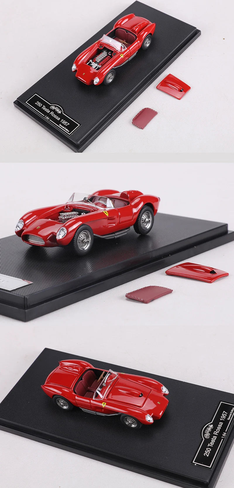 GFCC 1:64 250TR Coche modelo de aleación convertible