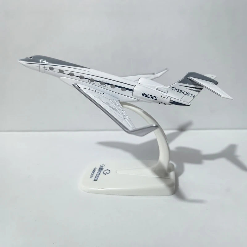 JASON TUTU Qatar Airways Gulfstream G650 avión Diecast 1/200 escala aviones modelo de avión regalo