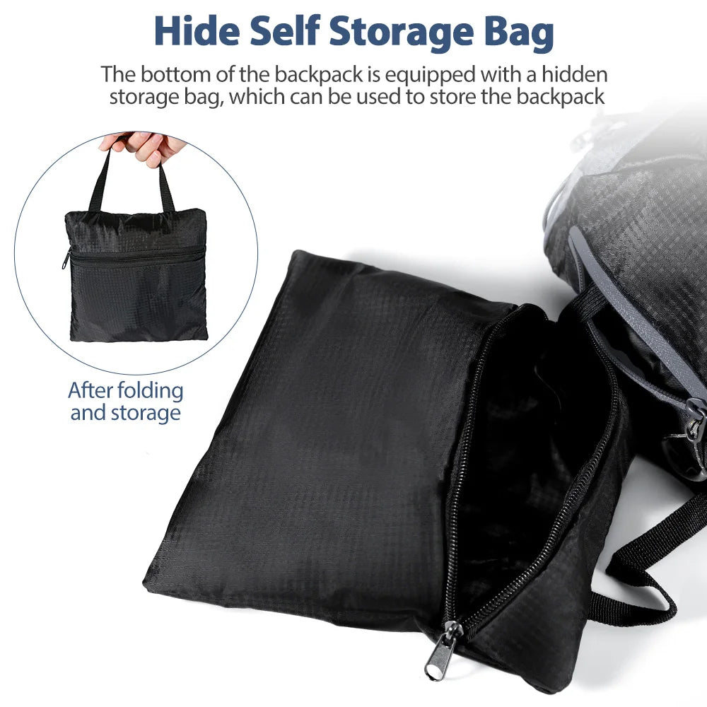 NEWBOLER-Bolsa deportiva repelente al agua para exteriores, mochila de hidratación para ciclismo, viaje, senderismo, escalada, MTB, bicicleta de carretera