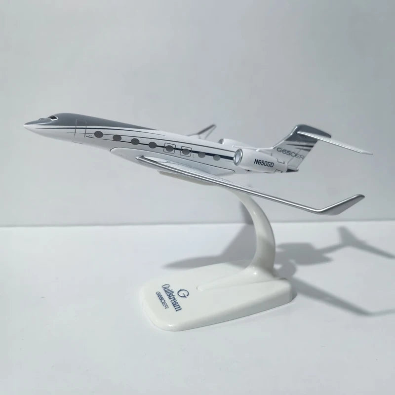 JASON TUTU Qatar Airways Gulfstream G650 avión Diecast 1/200 escala aviones modelo de avión regalo
