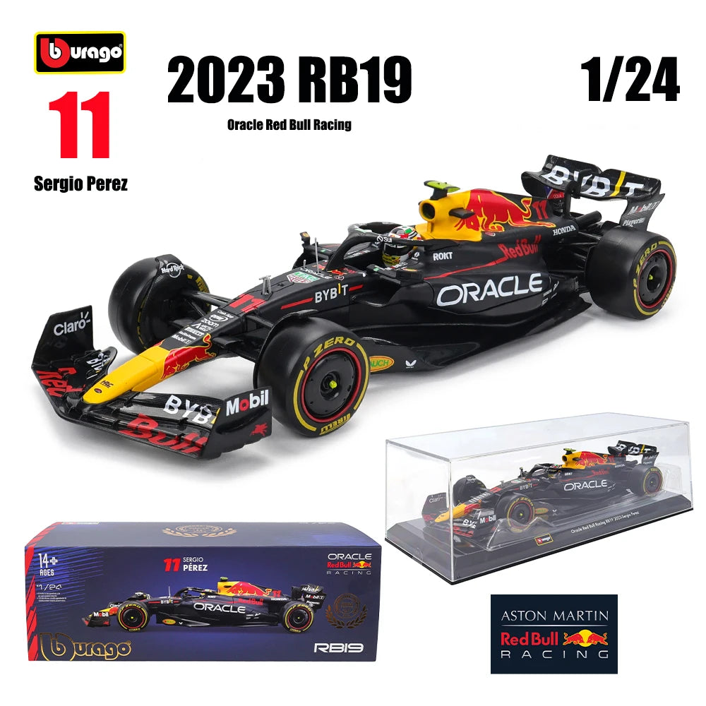 Bburago 1:24 2024 McLaren F1 4 # Lando Norris 81 # Oscar Piastri Die Casting modelo de precisión colección de modelos de coches