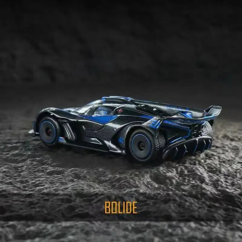 Bburago 1:64 Bugatti Bolide Flying Fire Meteor Alloy Die Cast Car Model Collection Supercar Toys Birthday Gift