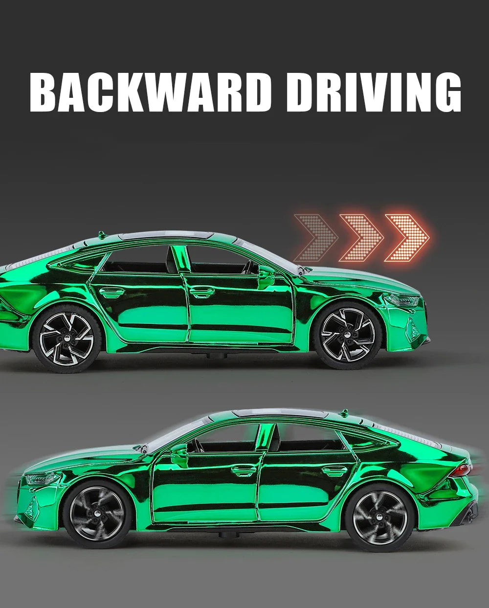 1:32 Audi RS7 Sportback Quattro Alloy Miniature Scale Car Model Sound Light Diecast Metal Toy Car Vehicle Gift Collection