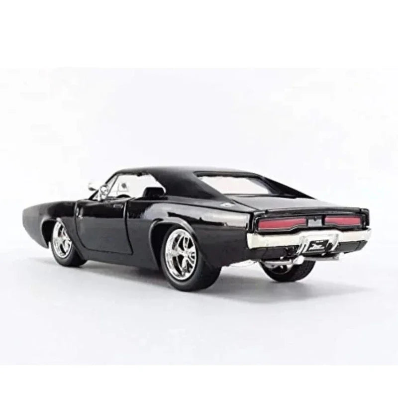 1:24 Fast And Furious 1970 Dodge Charger modelo de coche caballos de aleación fundidos modelos de vehículos musculosos juguete coleccionar adornos