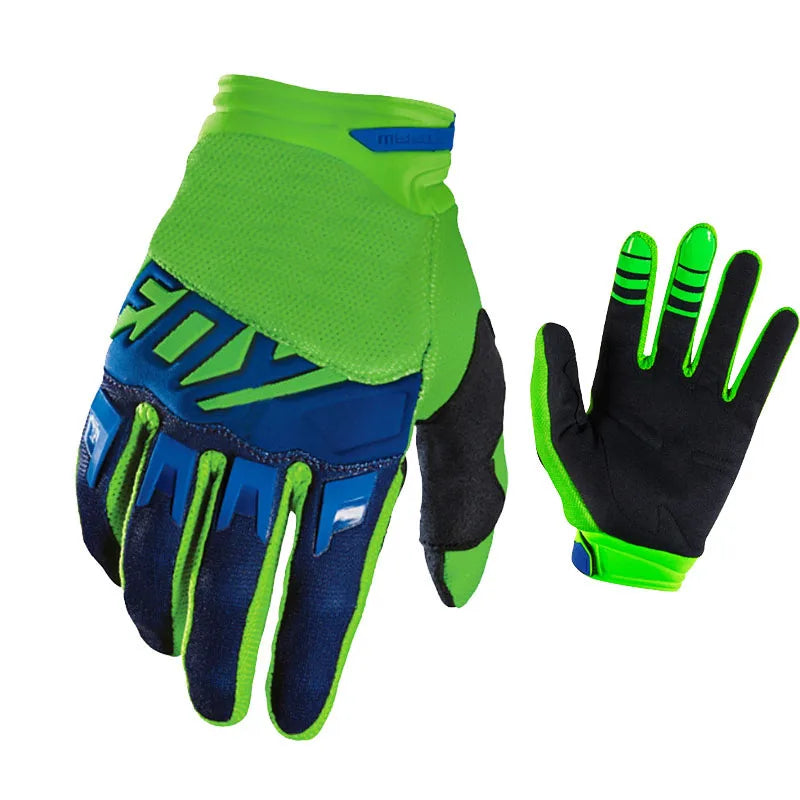 Nuevos guantes de ciclismo de moda, guantes de primavera y verano, guantes de Motor, guantes para correr en bicicleta de carretera, guantes de pesca con dedos completos