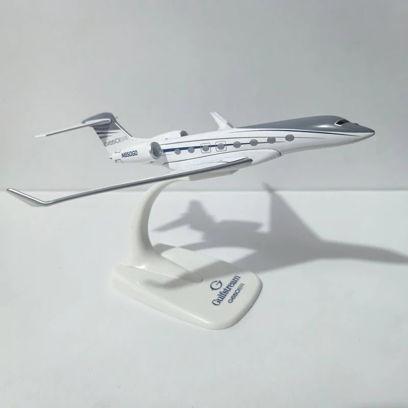 JASON TUTU Qatar Airways Gulfstream G650 avión Diecast 1/200 escala aviones modelo de avión regalo