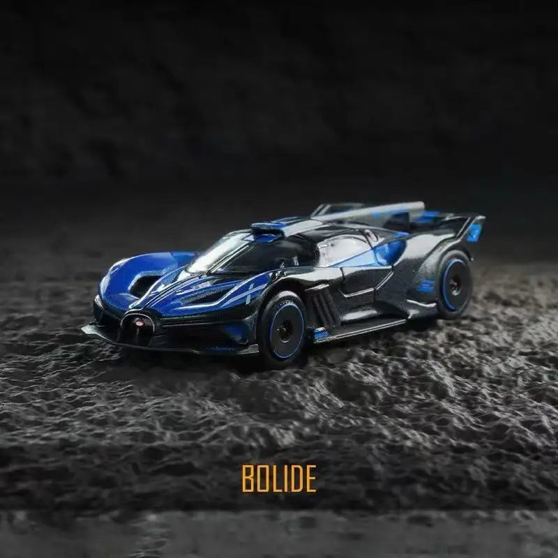 Bburago 1:64 Bugatti Bolide Flying Fire Meteor Alloy Die Cast Car Model Collection Supercar Toys Birthday Gift