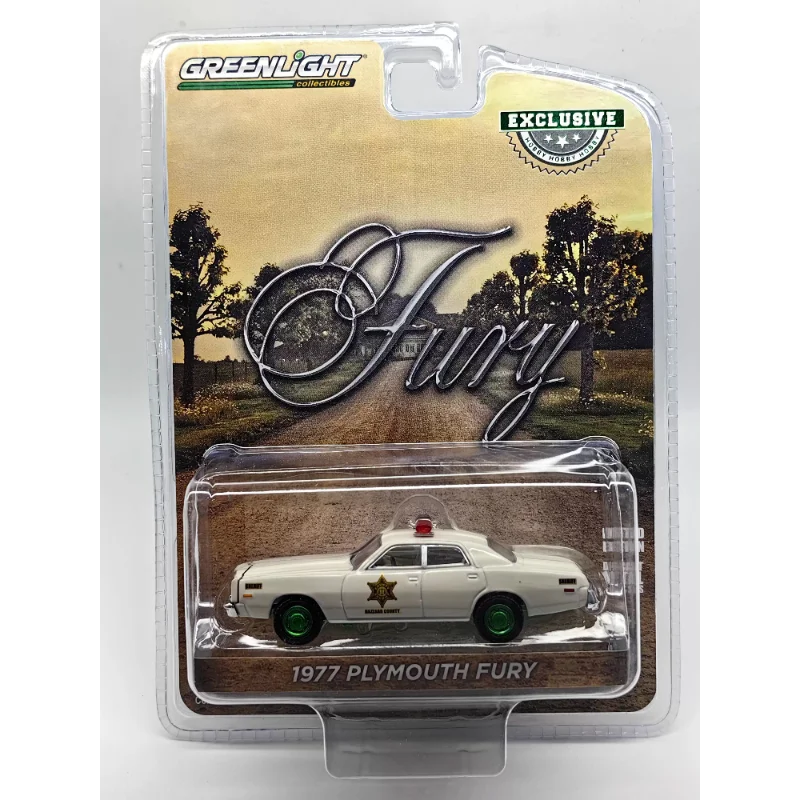 Diecast GreenLight 1/64 escala coche de policía vehículo de comando de bomberos serie Ford Dodge Chevrolet coche de aleación modelo coleccionable juguete para regalo