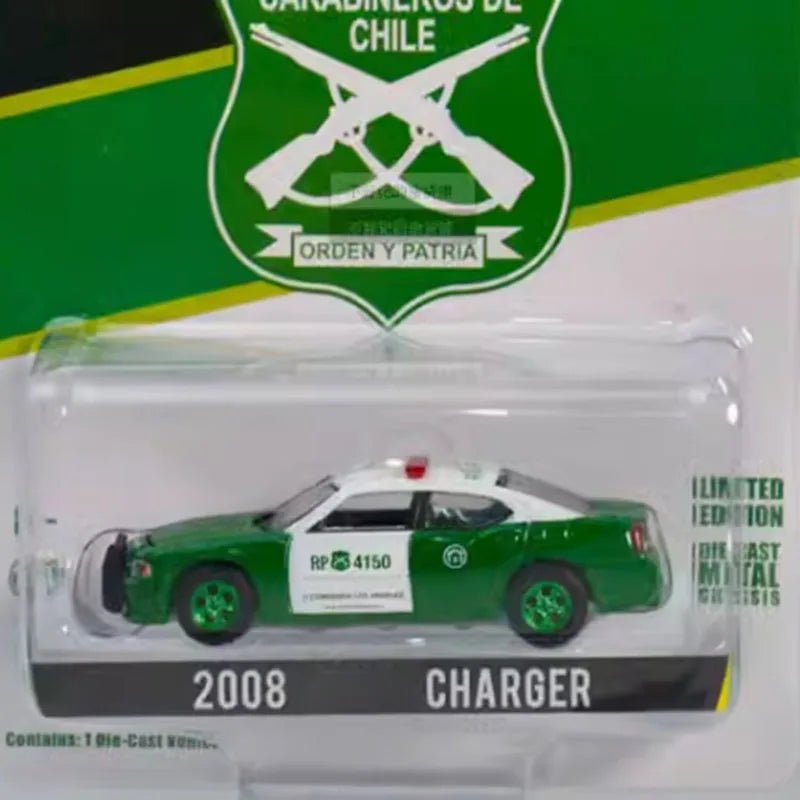 GreenLight Diecast 1:64 escala 2008/2018/2006 cargador aleación simulación coche modelo colección clásica exhibición niños juguetes